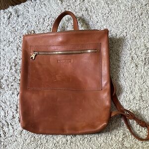 Parker Clay Miramar Leather Backpack